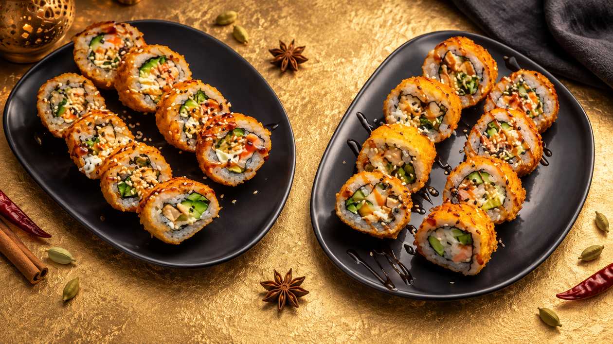 Chicken sushi tempura + Chicken sushi tempura