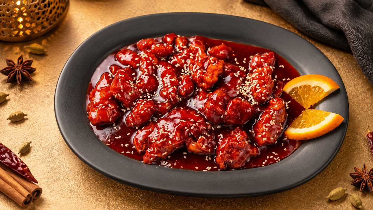 Honey Chicken with Basmati Rice