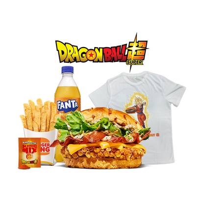 CBK Super Saiyan Menu - Large with T-shirt