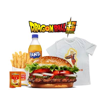 Whopper® Super Saiyan Large Meal with T-shirt