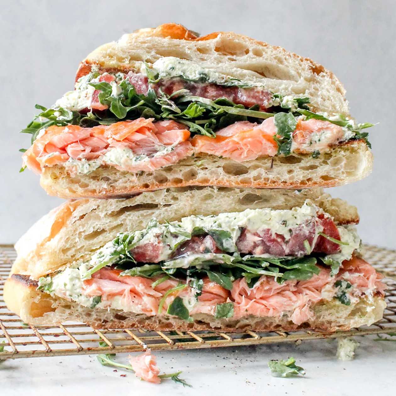 Salmon Sandwich