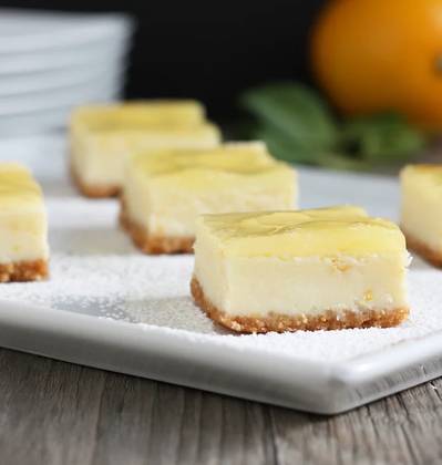 LEMON MASCARPONE BAR