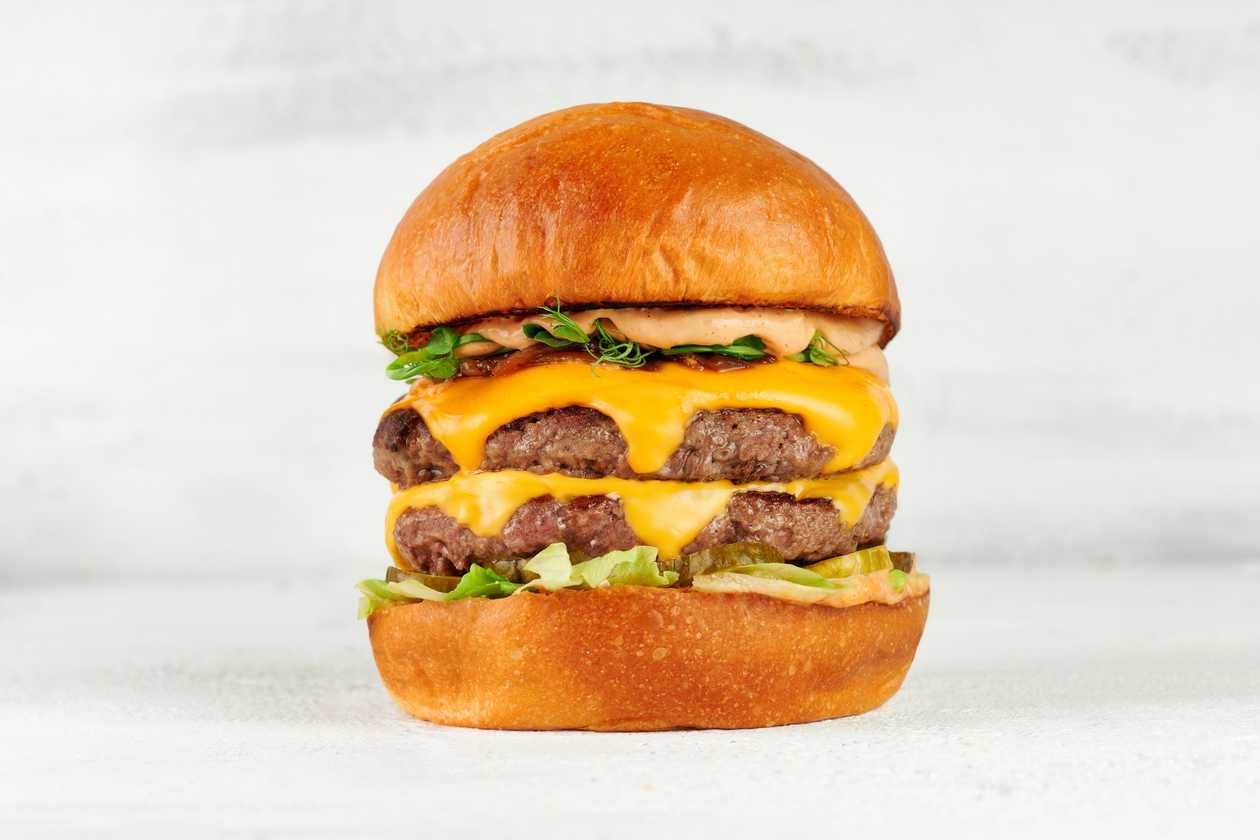 Double Buster cheeseburger