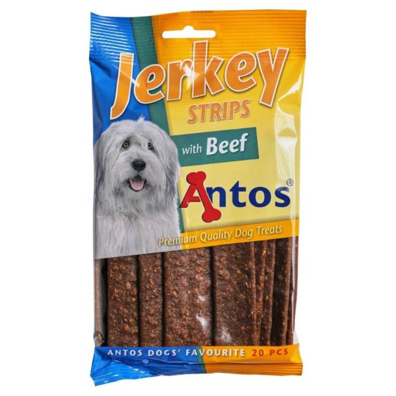 ANTOS Beef Jerky Strips 20 pcs.
