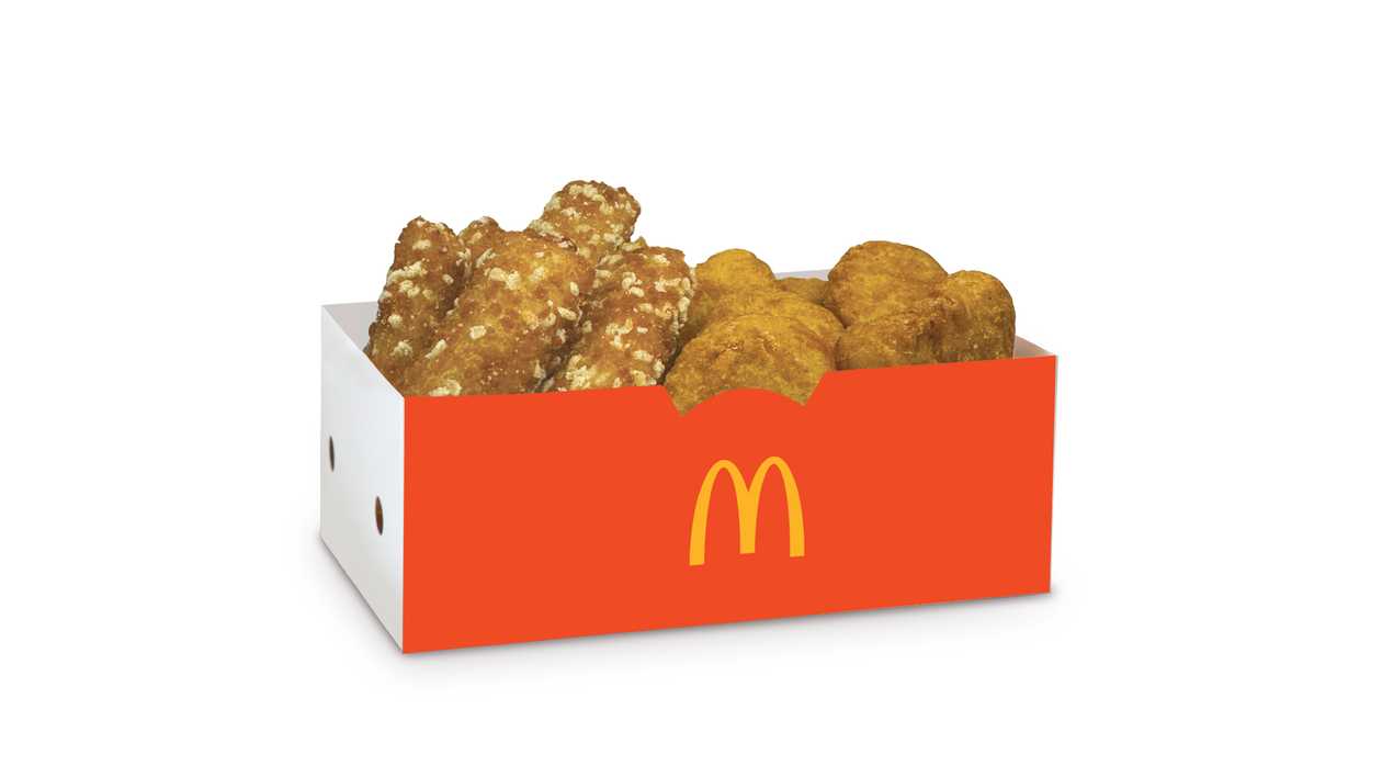 Snackbox 5 x Mozzarella Flatsticks & 8 x Chicken McNuggets