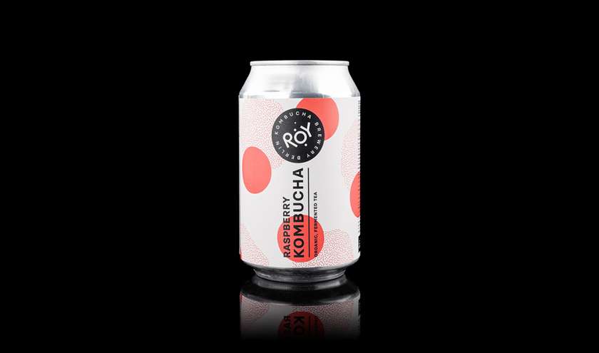 Roy Raspberry Bio Kombucha (330 мл)