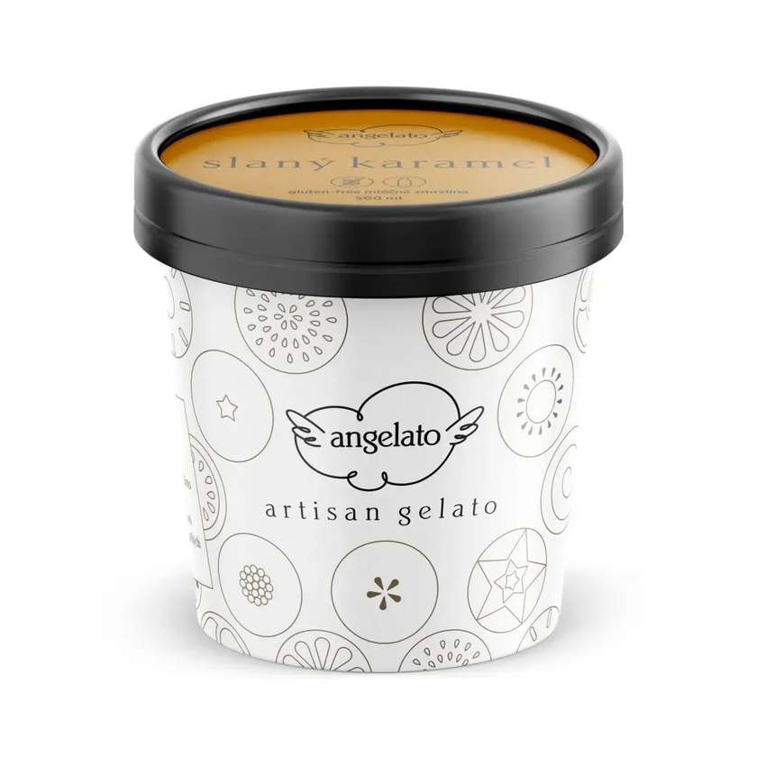 Angelato Slaný karamel 120ml