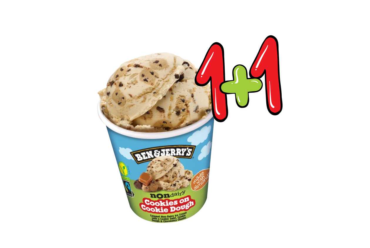 Ben & Jerry's Non-Dairy Cookies on Cookie Dough 465ml