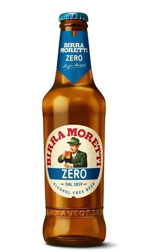 Nealkoholinis alus Birra Moretti 0,33 l