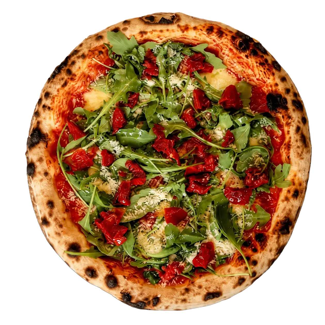 Arugula and Tomatoes