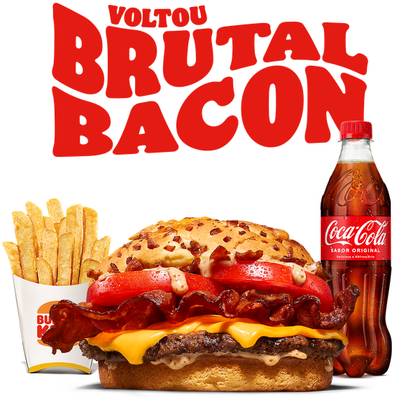 Brutal Bacon Menu (1 Patty)
