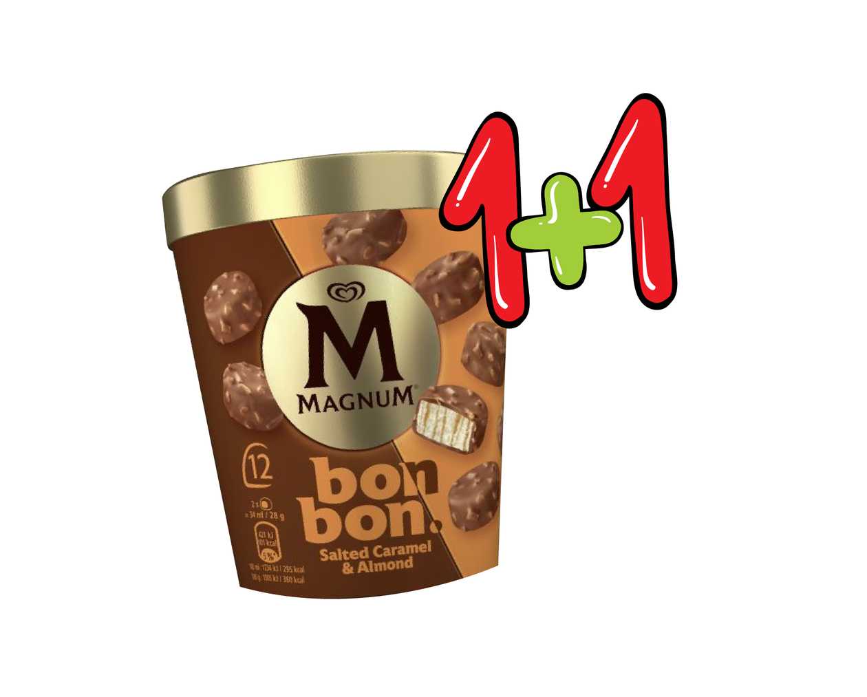 Magnum Salted Caramel & Almond ice cream snack