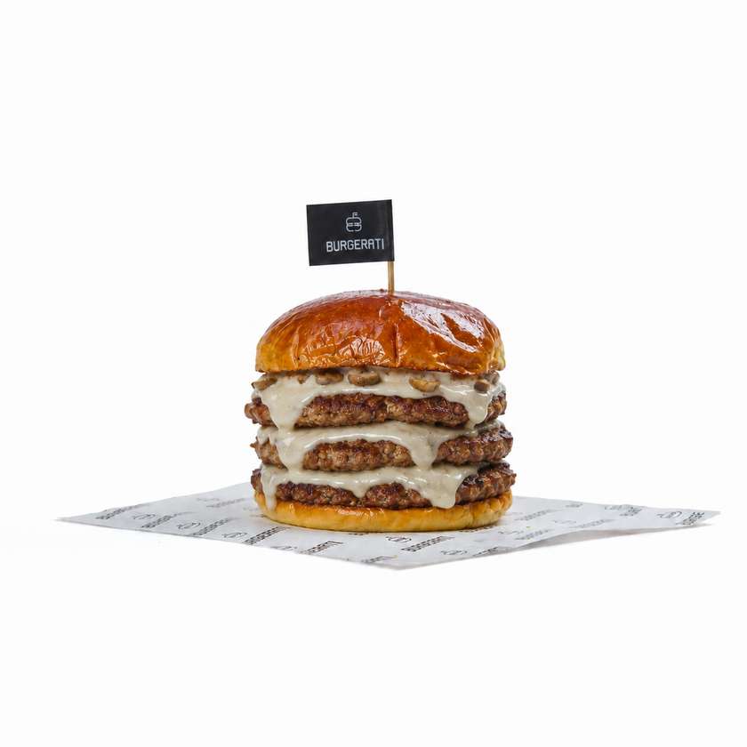 TRIPLE TRUFFLE SIGNATURE BURGER