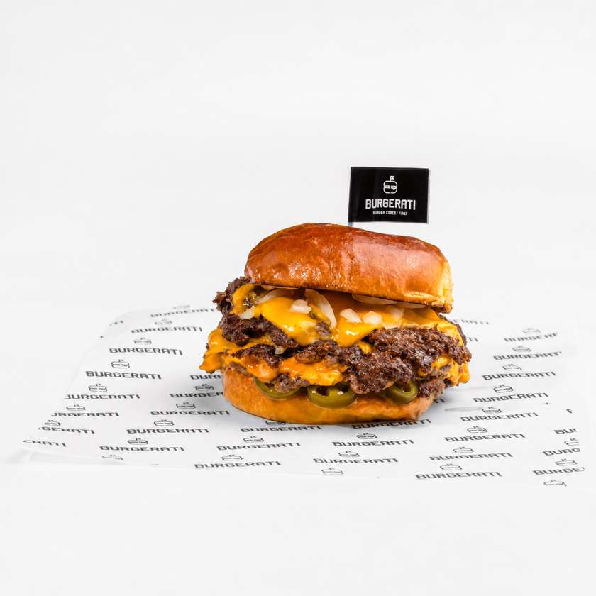 SMASHED TRIPLE SAMURAI SPICY BEEF