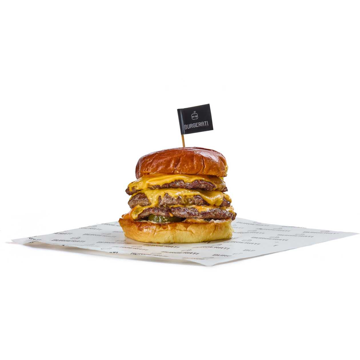 TRIPLE CHEESEBURGER