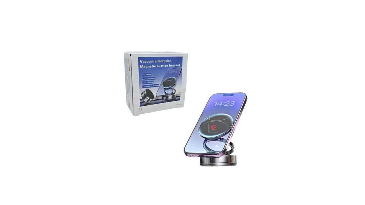 #104B# CCT28®030222 Vacuum Adsorption Magnetic Suction Bracket – Diamond Black