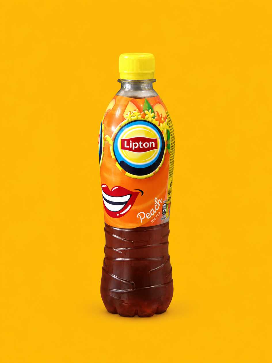 Peach ice tea