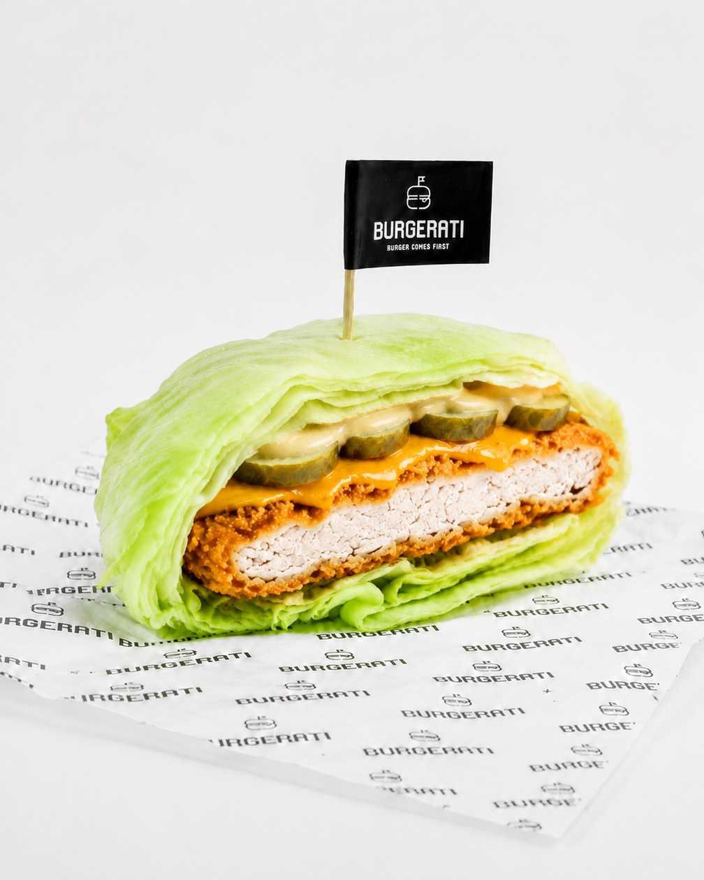 LETTUCE CHICKEN BURGER