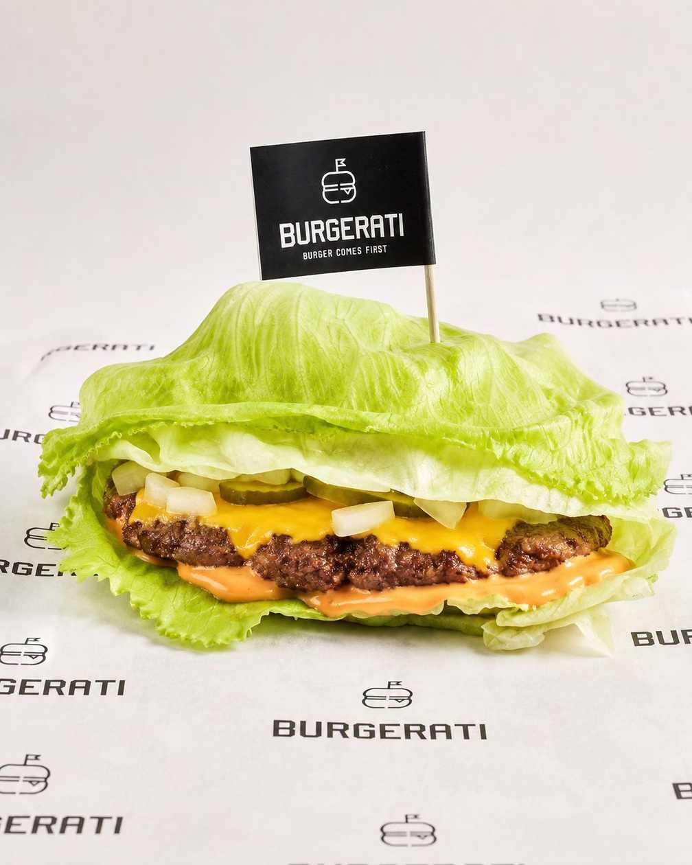 LETTUCE  CHEESSEBURGER