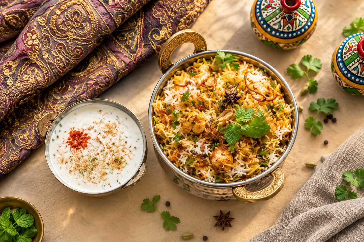 Biryani plovas
