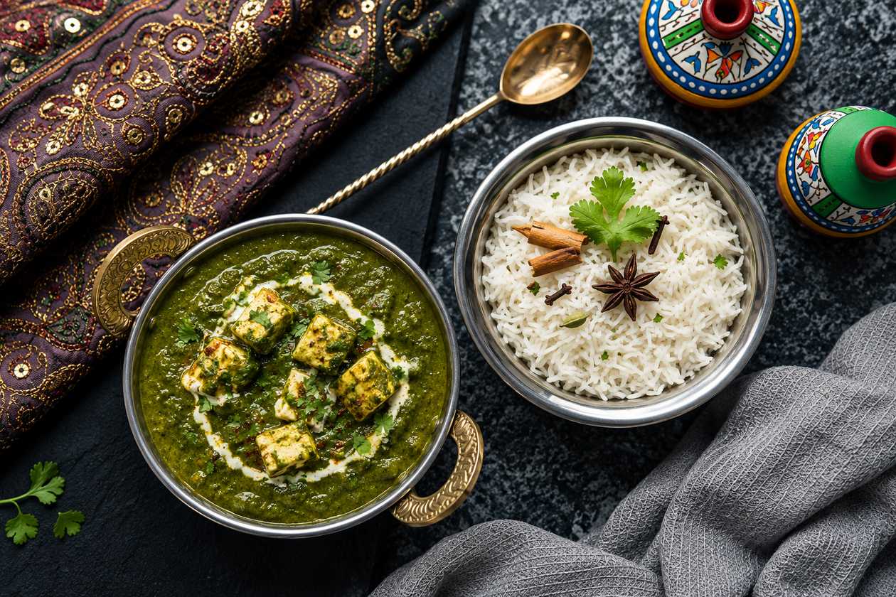 Palak paneer