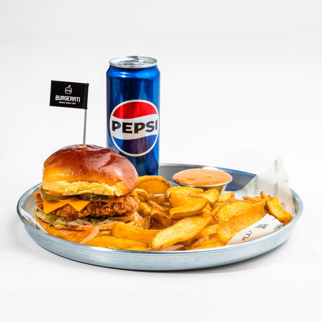 CHICKEN BURGER MENU