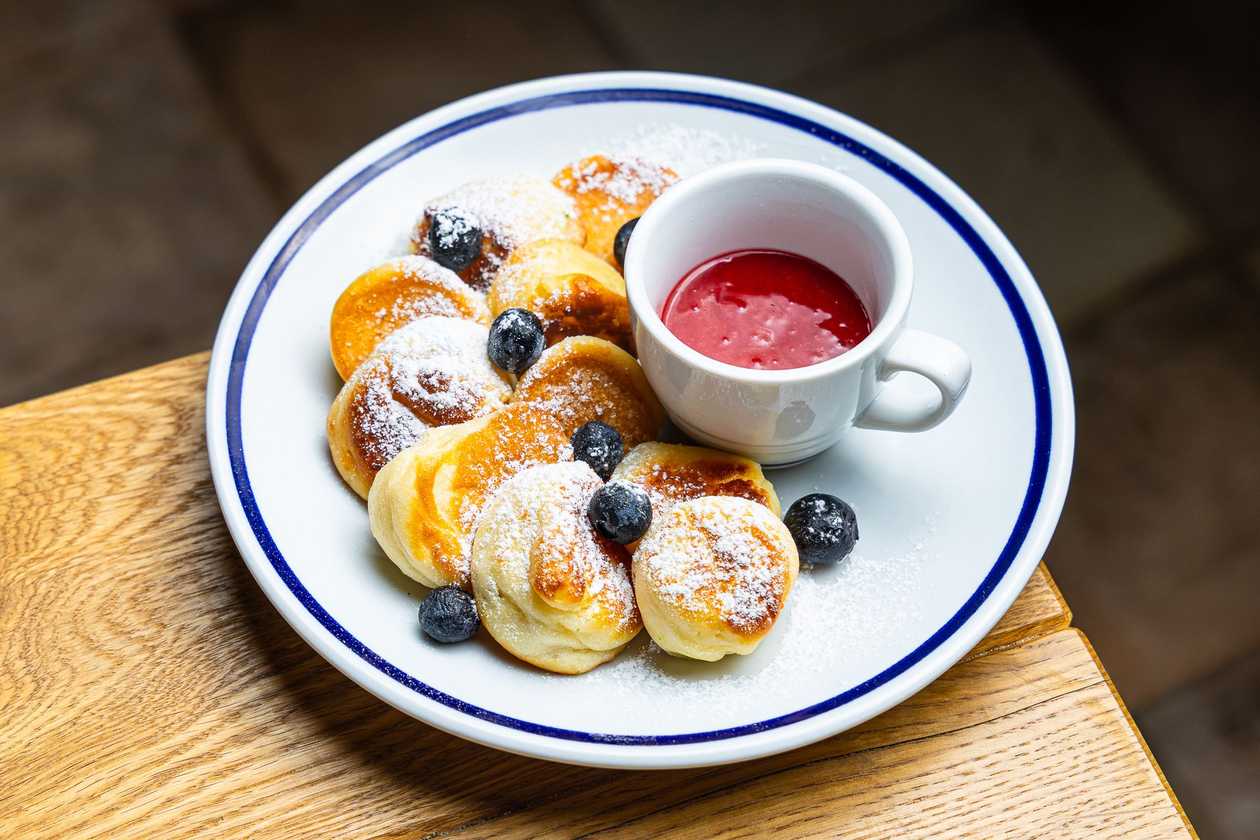 Quark mini pancakes