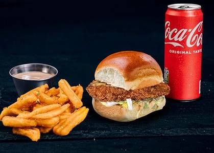 Crispy Chicken Burger Menu