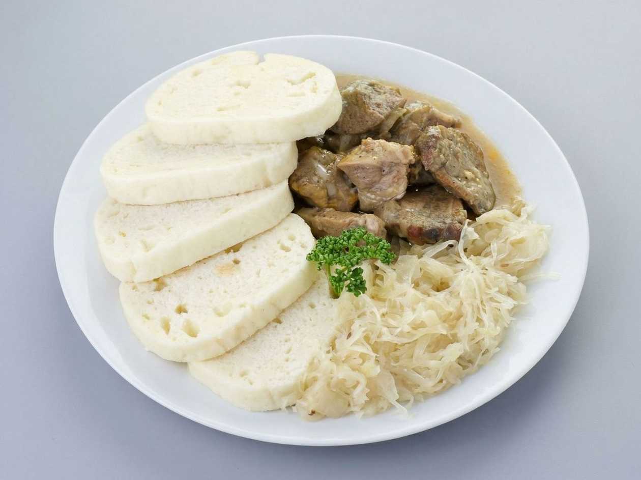 Moravian-Style Roast Pork, Cabbage + Choice of Side Dish