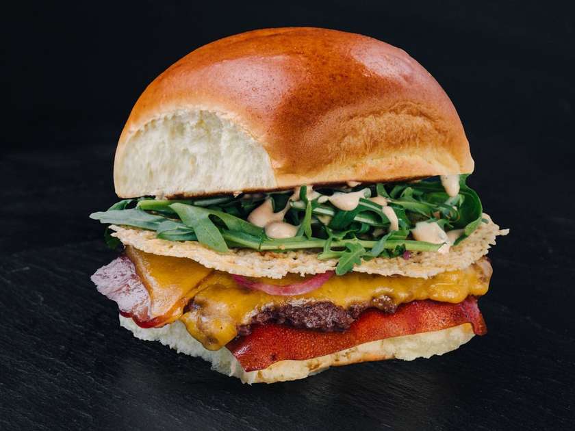 Red Slice Smash Burger