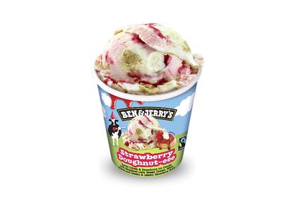 Ben & Jerry's - Strawberry Doughnut 465ml