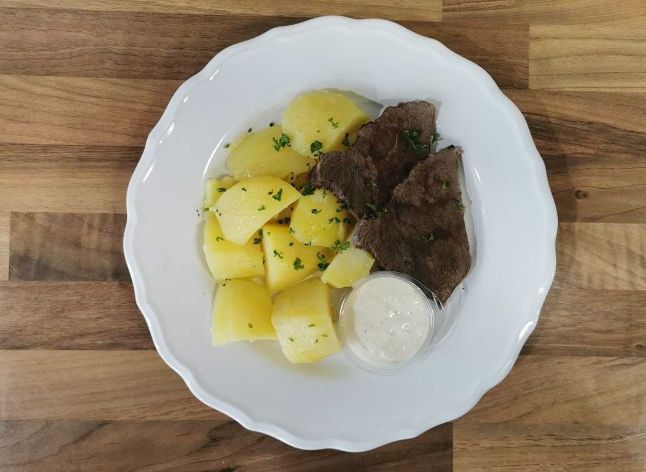Beef, Choice of Side Dish, Tartar Sauce