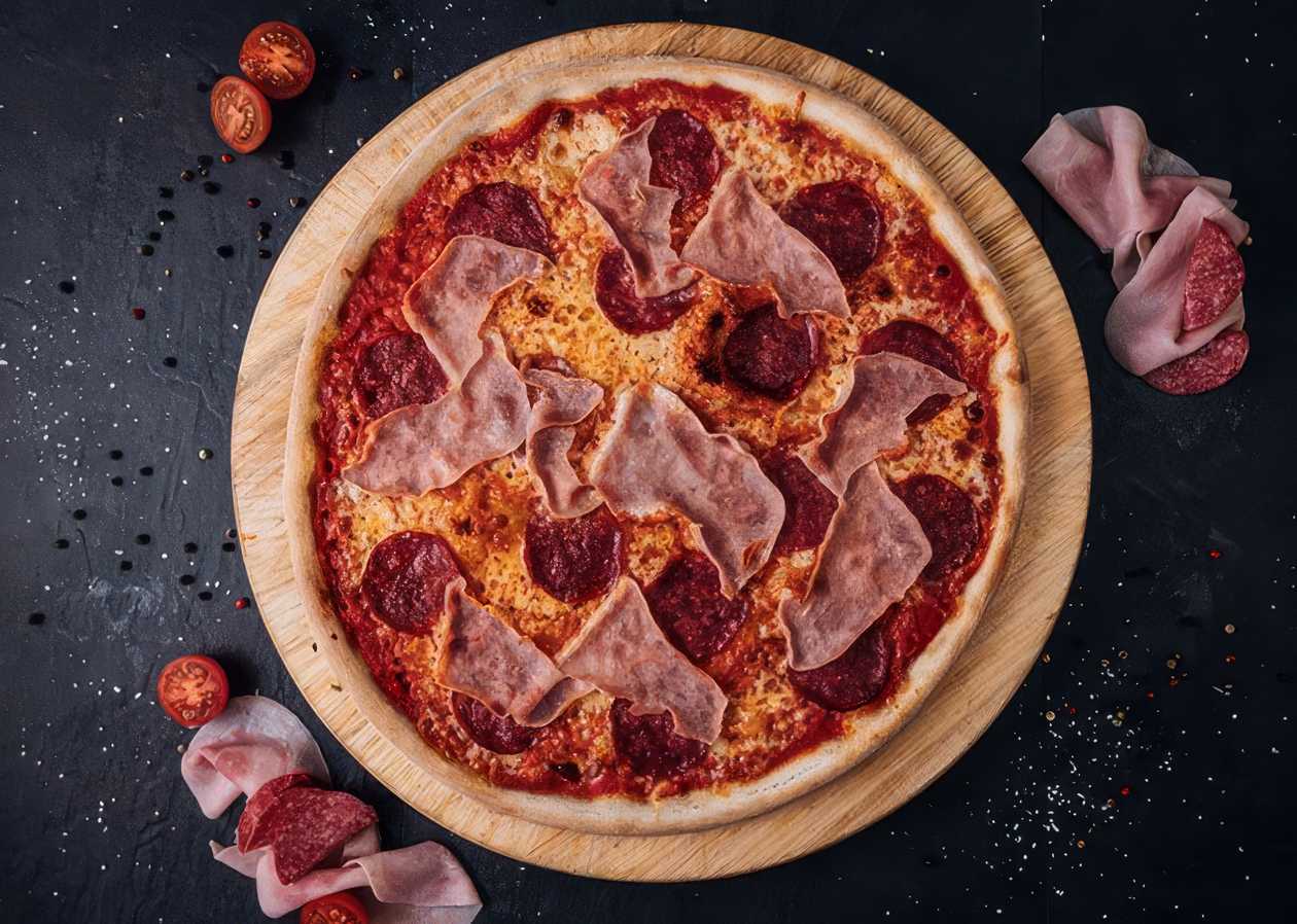 Pizza - Ham & Salami