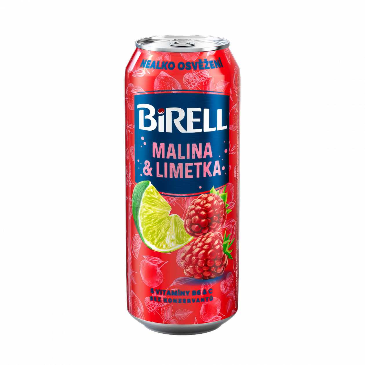 Birell Raspberry & Lime - Non-alcoholic 0.5l