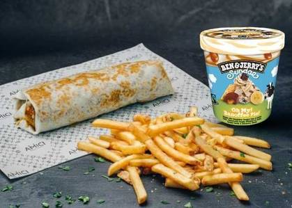 Ben & Jerry's Wrap Combo