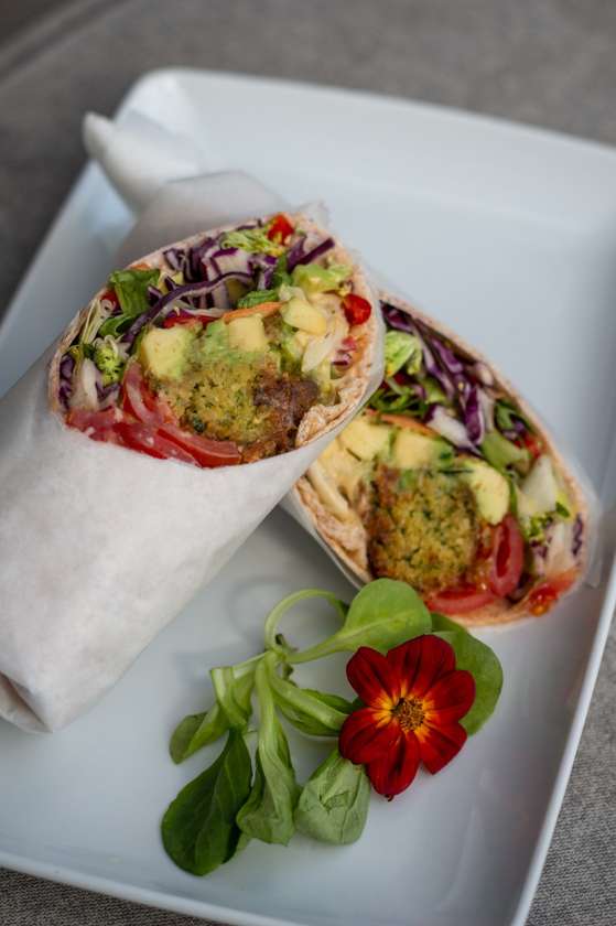 Wrap cu falafel - produs de post