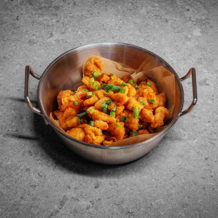 Chicken Popcorn with Sweet Chilli Sauce
