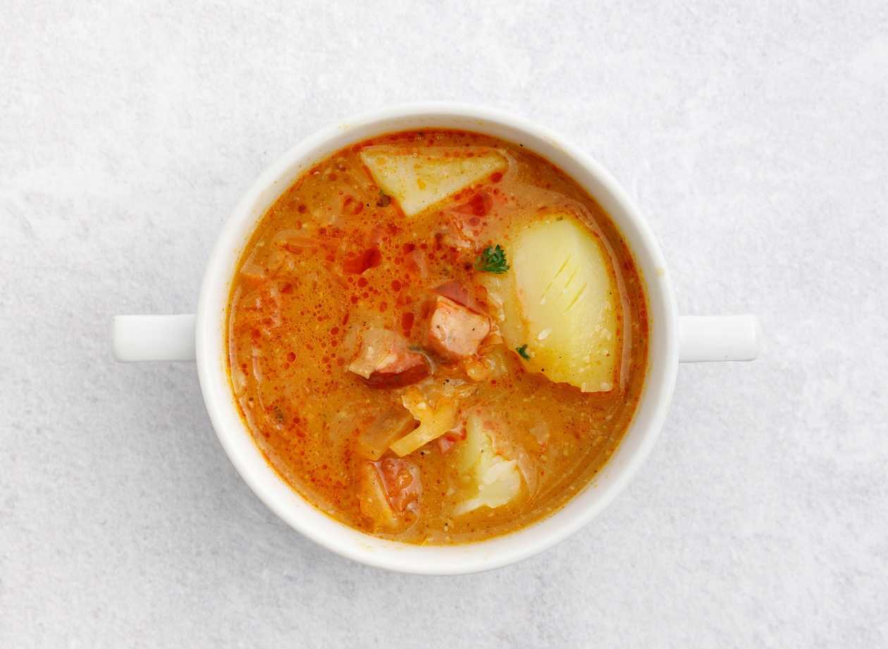 Cabbage Soup with Sausage