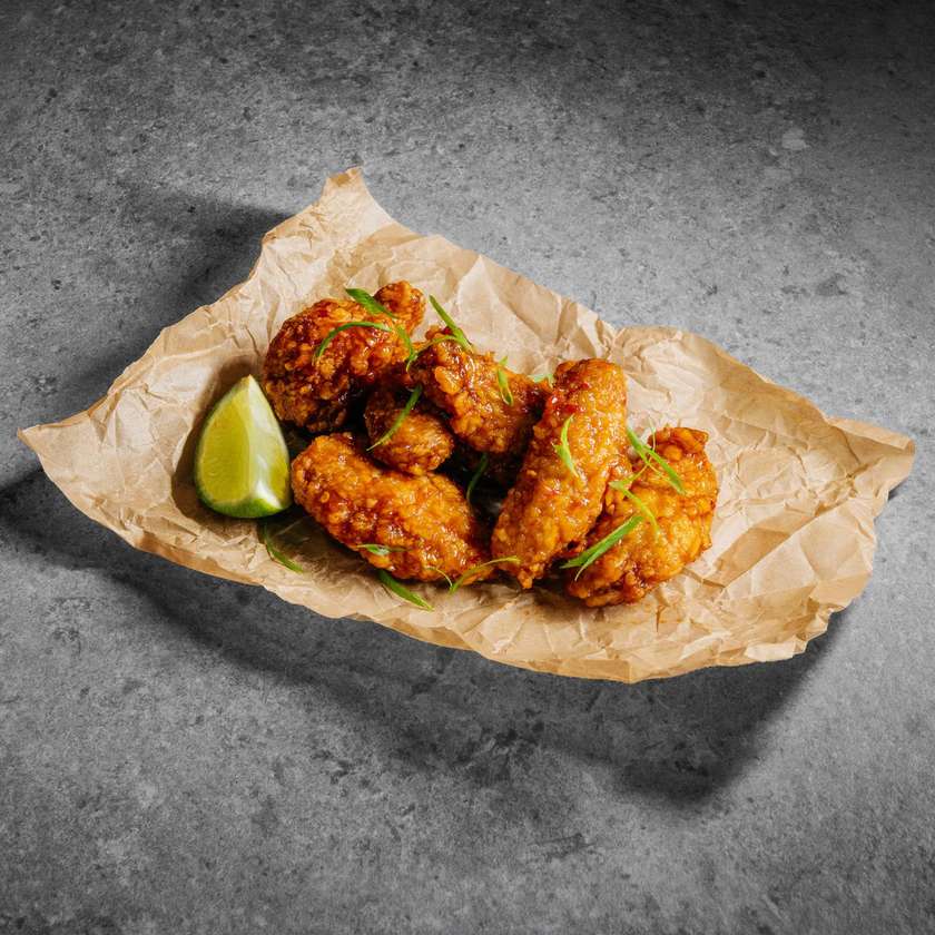 Chicken Wings with Sweet and Sour Sauce