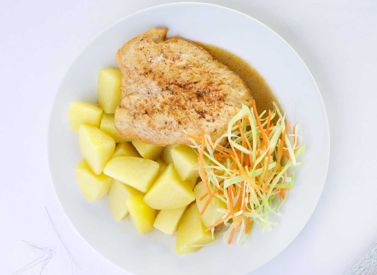 Chicken Steak + Choice of Side Dish