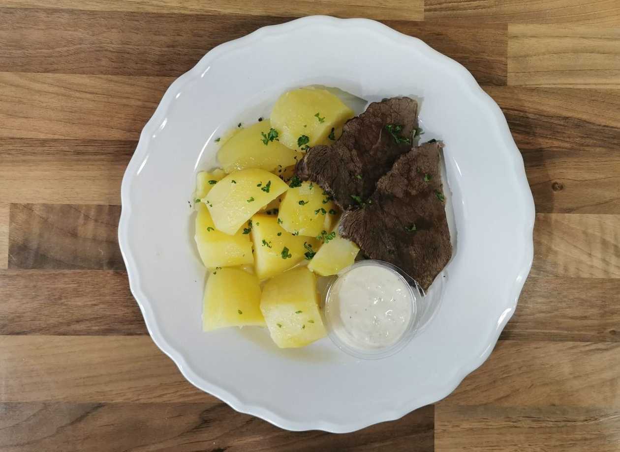 Beef, Choice of Side Dish, Tartar Sauce