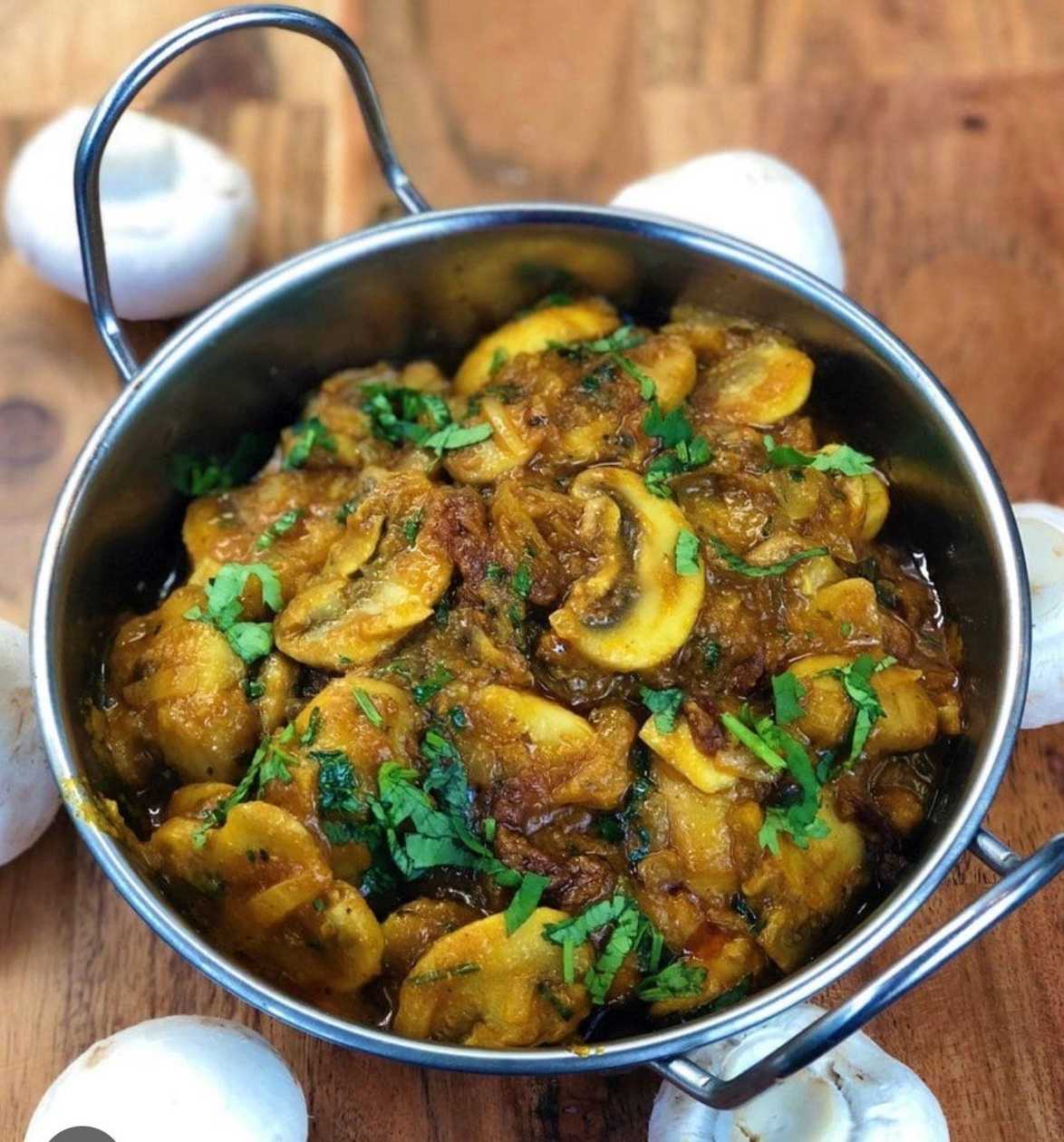 Mushroom Bhaji