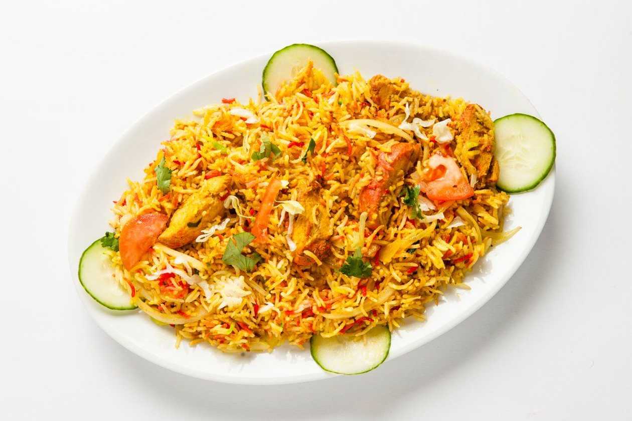 Kuřecí Tikka Biryani