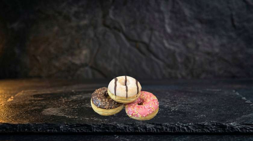 Mini Donut with Strawberry Filling