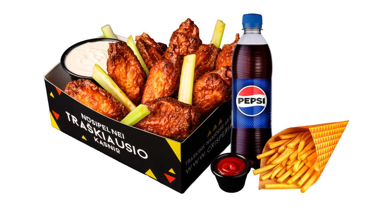 Buffalo sparnelių kompleksas 🌶️