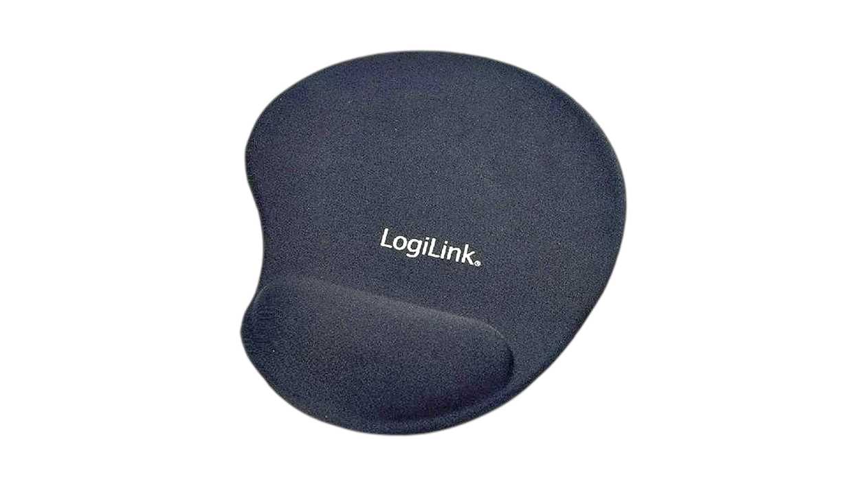 Mouse Pad Wrist Rest Logilink ID0027B black