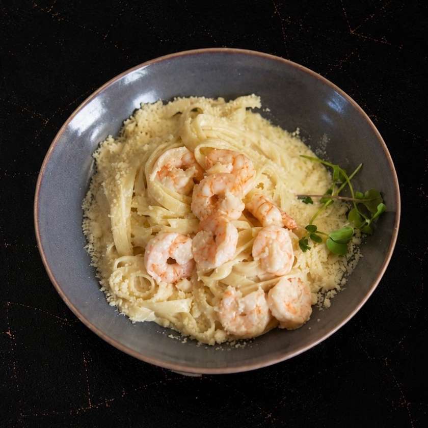 Pasta s krevetami