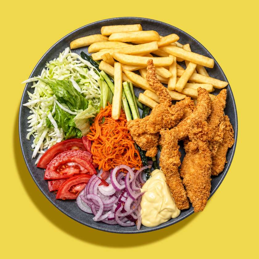 CRISPY CHICKEN PLATE