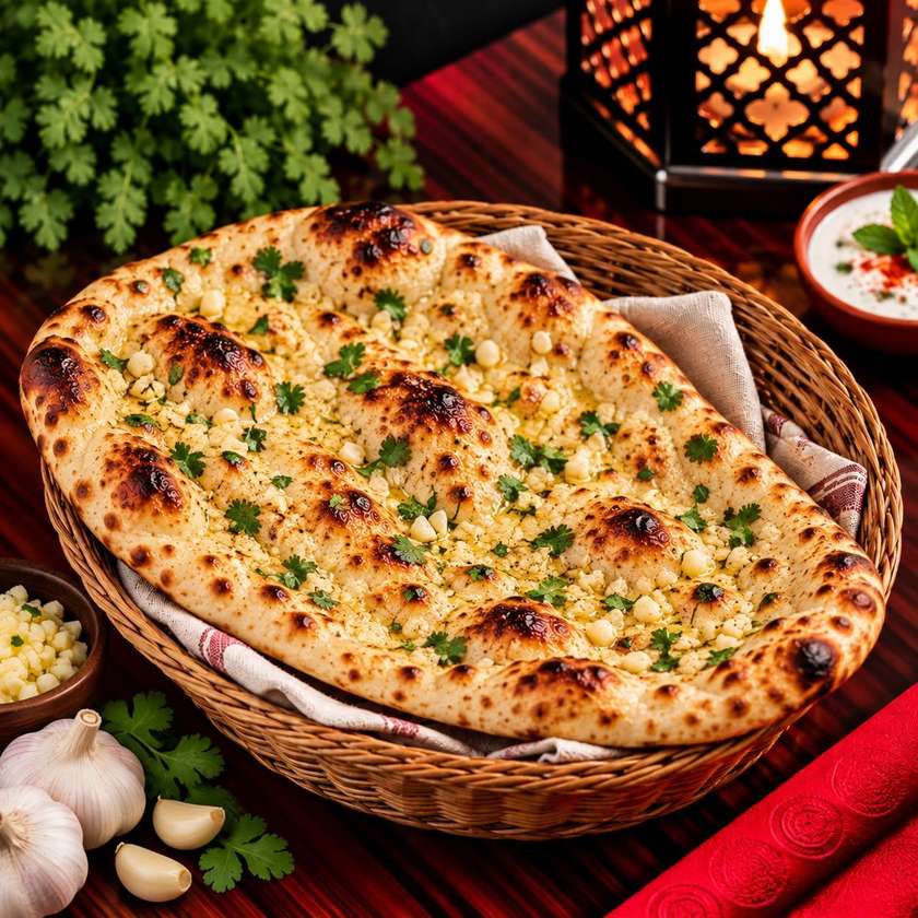 Garlic Naan (120 g)