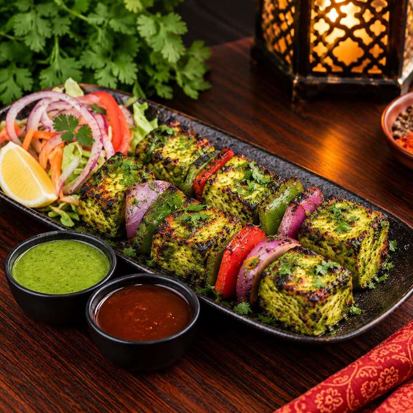 Hariyali Paneer Tikka (350g)